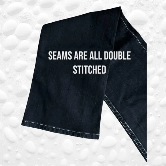 LADIES "ROCK 47 BY WRANGLER" (Tall) Ultra Low Rise- 32" NWOT - Picture 6 of 8